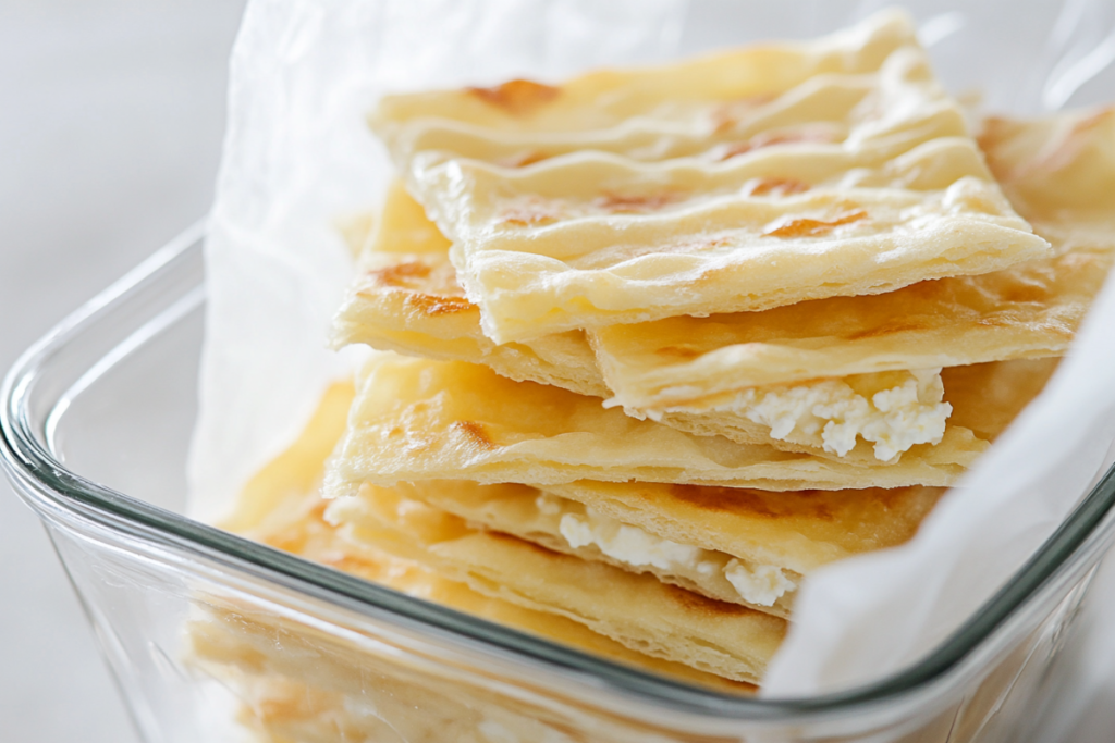 Keep your cottage cheese flatbread fresh using these easy tips.