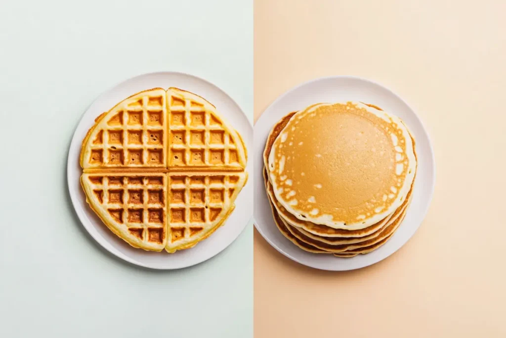 Are waffle and pancake batter the same thing? Nutritional comparison 