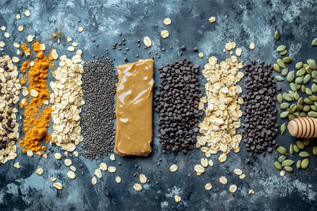 Ingredients for gluten-free protein bars